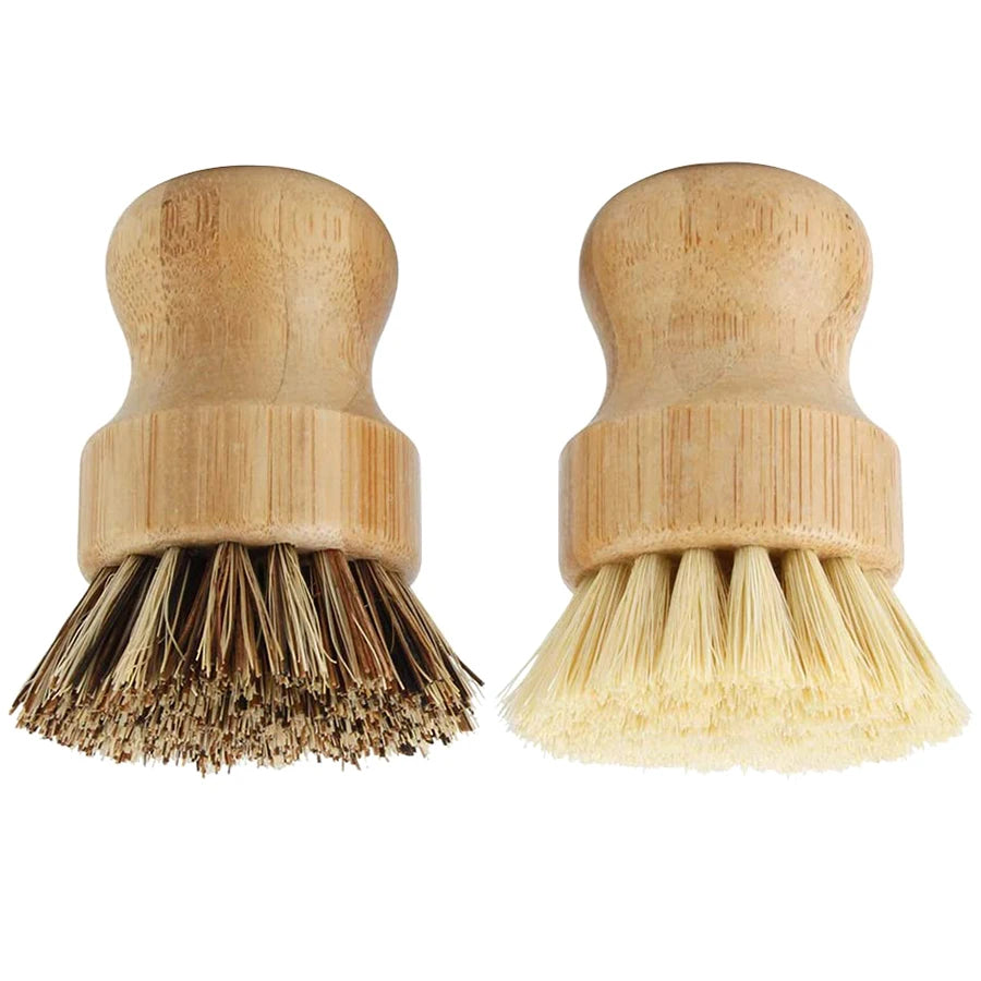 Brosse a vaisselle en bambou.