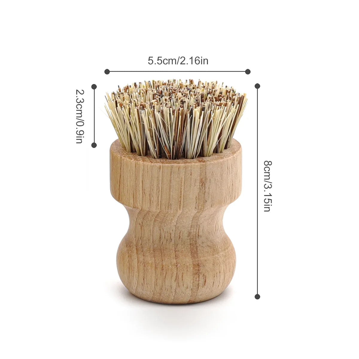 Brosse a vaisselle en bambou.
